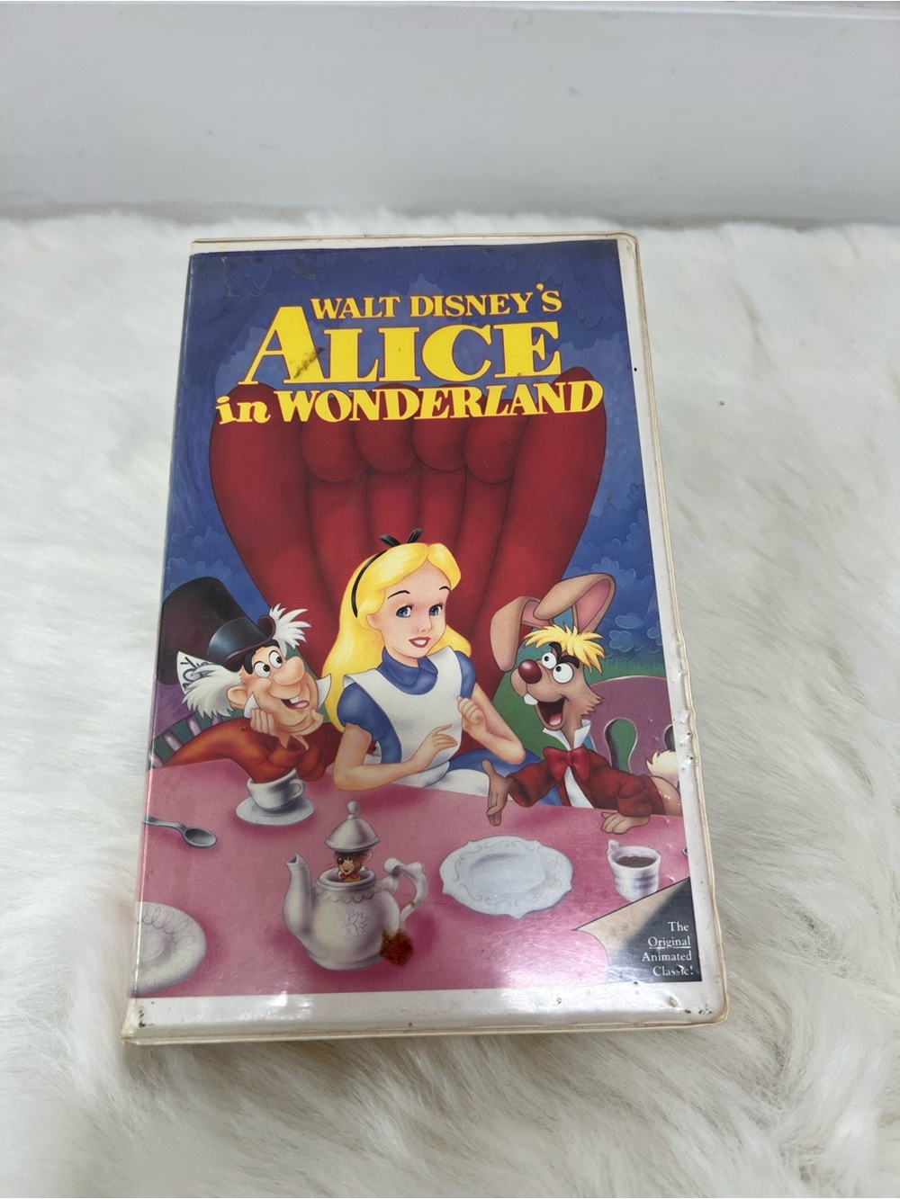 Disney Alice in Wonderland VHS Tape